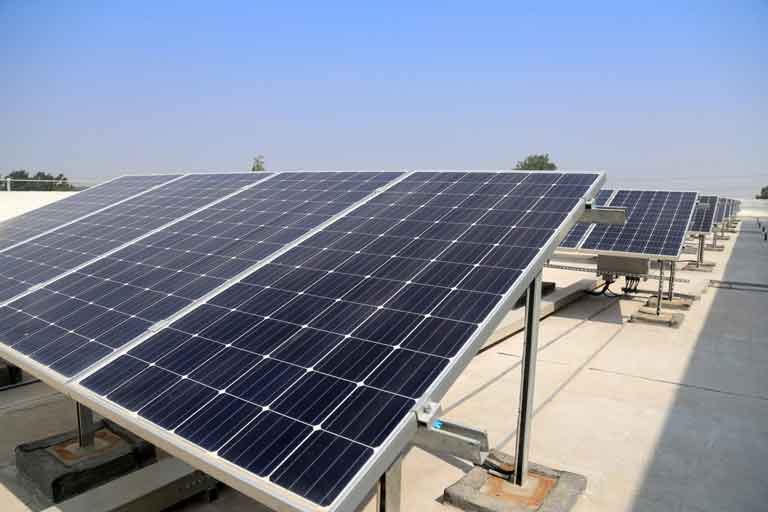 solar rooftop installation for industries